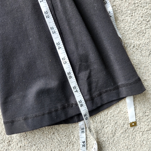 Lululemon Groove Pants Flare Leg Leggings Tights Sweats Size 10 Black - Picture 10 of 11